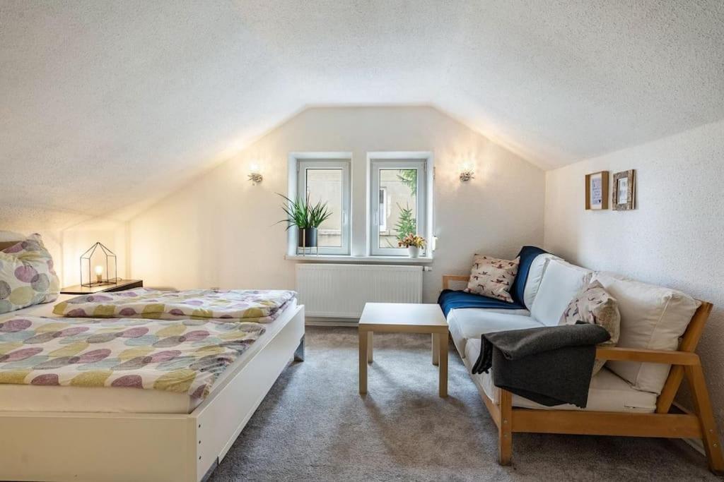 Blick Ueber Dresden - Terrasse - 3 Zimmer - Modern Renoviert Zewnętrze zdjęcie